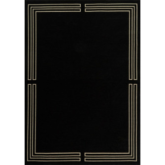 Alfombra ROYAL BLACK (Art Deco Collection)